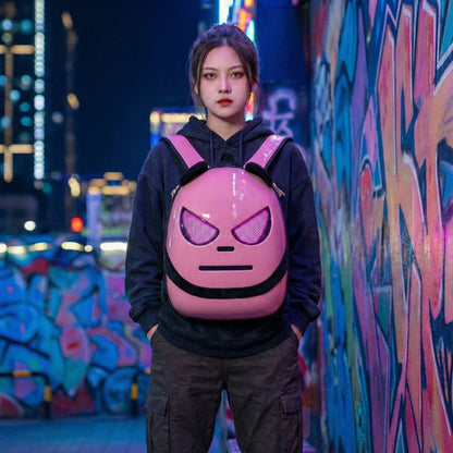 Smart LED Panda Backpack with Programmable Pixel Art Screen