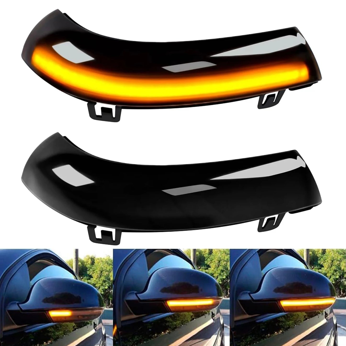 Sequential LED Side Mirror Turn Signal Lights – VW Golf MK5, Jetta, Passat, EOS, Skoda