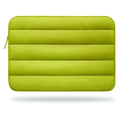 Puffy Laptop & Tablet Sleeve – Shockproof Polyester, Zipper, 9–16", iPad, Samsung, Huawei