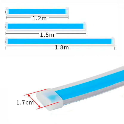 IP68 RGB Car Door Sill Ambient Light Strip – Music Sync, Dream Color, 120/150/180cm
