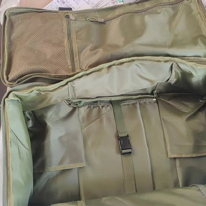 Tactical MOLLE Duffle Bag – Waterproof Oxford, Large Capacity for Hiking, Camping & Gym