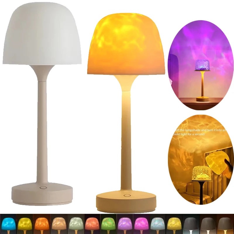 LED Desk Lamp Adjustable Brightness Clamp Light