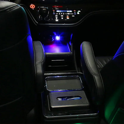 Mini USB LED Car Interior Ambient Light Decorative Plug-In Lamp