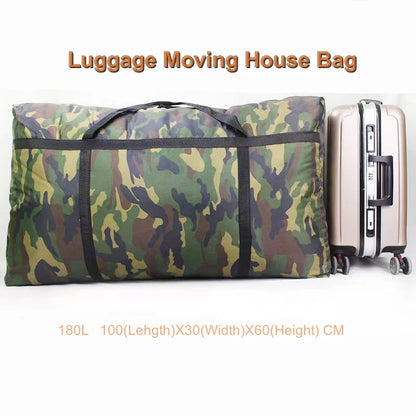 180L Heavy-Duty Camouflage Duffel Bag – Oxford Moving, Storage & Travel Bag
