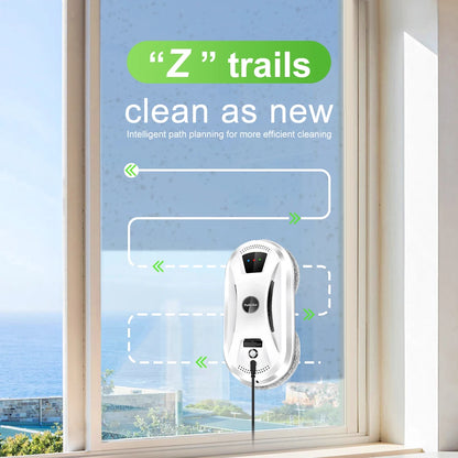 Ultra Thin Robot Vacuum Cleaner Window Cleaning