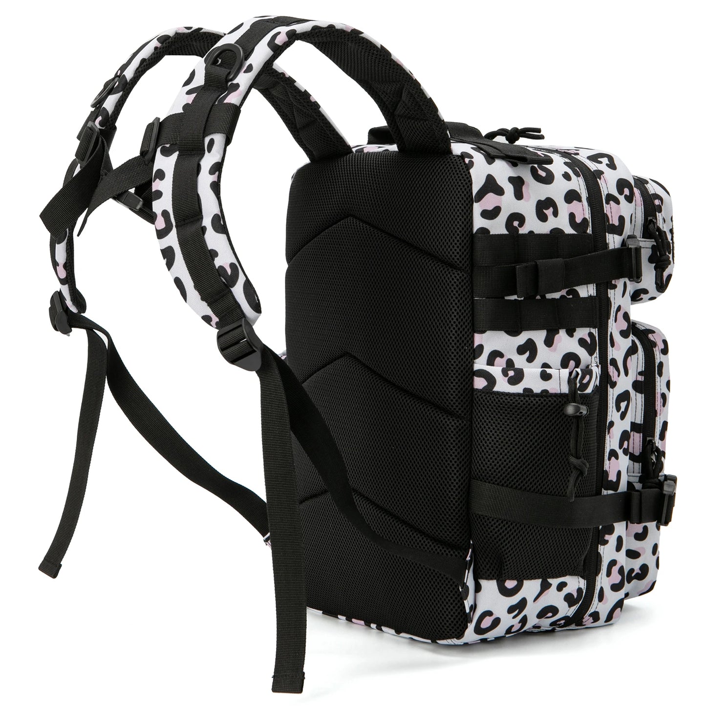25L Tactical Backpack with Laser-Cut MOLLE and Dual Cup Holders