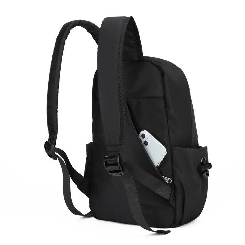 Men's Mini Backpack Water-Resistant Casual Travel School Daypack