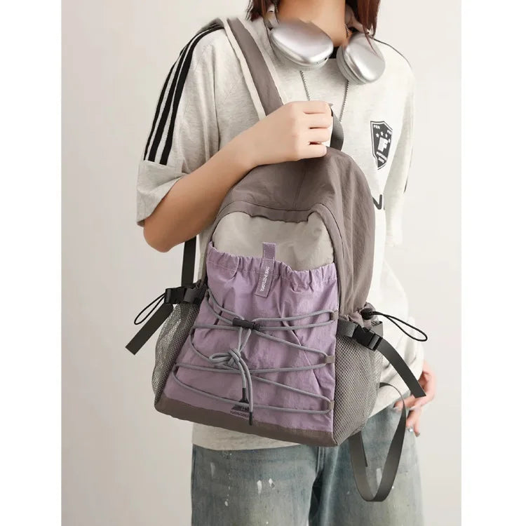 Casual Nylon Backpack for Women – College, Hiking and Everyday Use