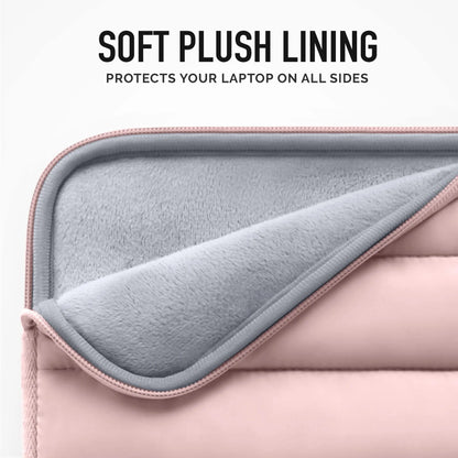 Puffy Laptop & Tablet Sleeve – Shockproof Polyester, Zipper, 9–16", iPad, Samsung, Huawei