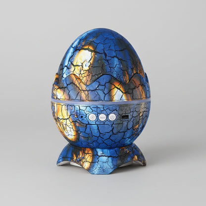 Dinosaur Egg Galaxy Star Projector Night Light with Music Player and White Noise Nebula Lamp