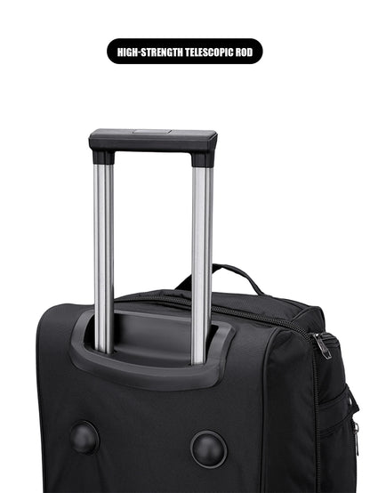 Oxford Trolley Travel Bag – Large Capacity Rolling Boarding Bag for Business & Short Trips