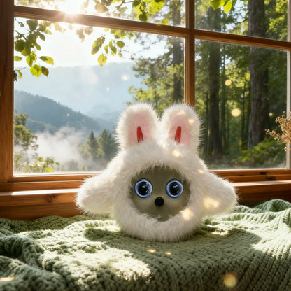 AI Companion Robot Interactive Robotic Pet with Voice Dialogue Touch Interaction Role Switching Assistant