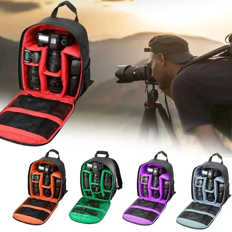 Lightweight Camera Backpack for DSLR and Mirrorless Cameras
