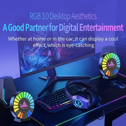 Rechargeable RGB Aromatherapy Magnetic Ambient Light for Car Air Vent and Home