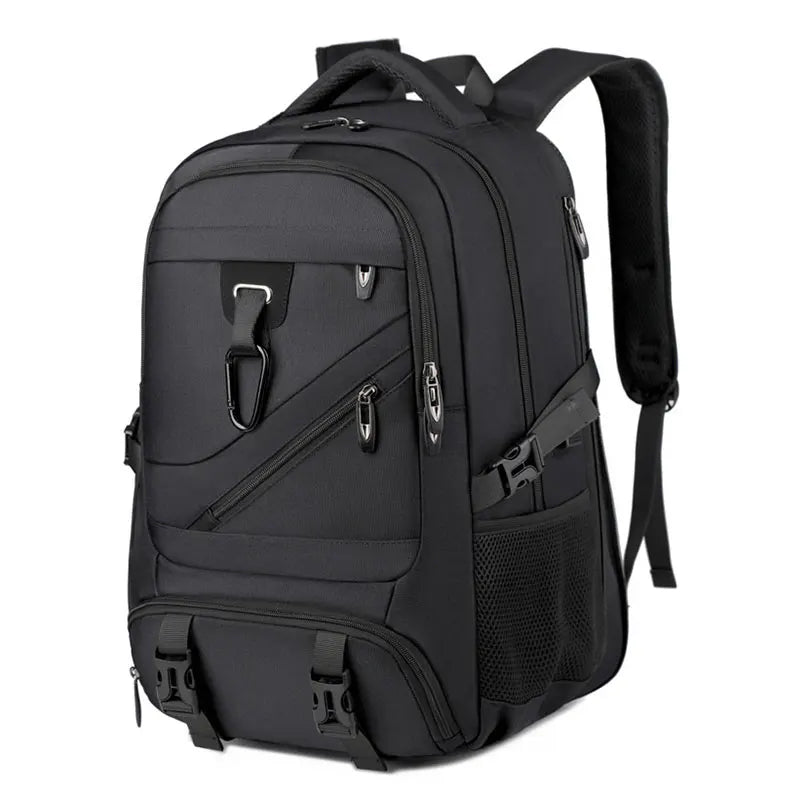 Expandable Travel Laptop Backpack with Shoe Compartment for Business & Carry-On