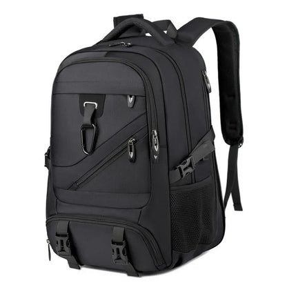 Expandable Travel Laptop Backpack with Shoe Compartment for Business & Carry-On