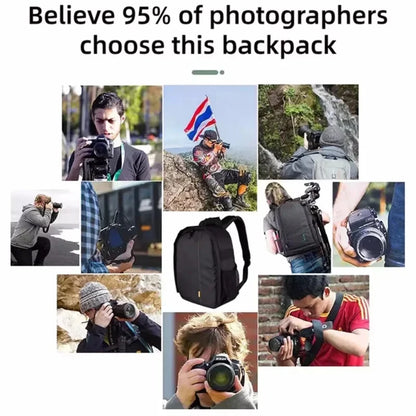 Lightweight Camera Backpack for DSLR and Mirrorless Cameras