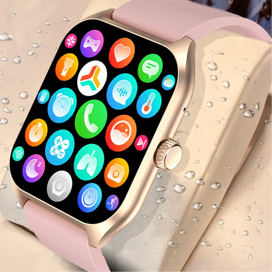 AI Voice Assistant Smart Watch , 1.96'' HD Screen Activity