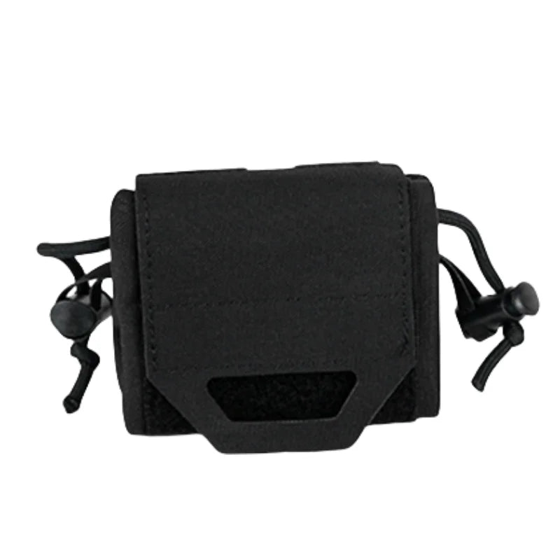 MOLLE Foldable Dump Pouch – Nylon, Hook & Loop, Retention Cord, Drain Grommets, 6 Tactical Colors