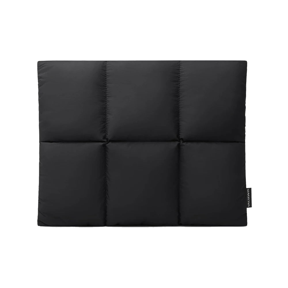 Puffy Quilted Laptop Sleeve – Water-Resistant, Magnetic Closure, Fleece Lining, 13–14" & 15–16", MacBook Air Pro Compatible