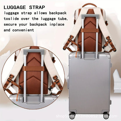 Lightweight Expandable Laptop Backpack for Men and Women