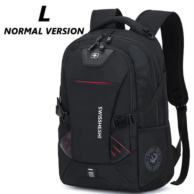 17 Inch Laptop Backpack with USB Charging Port & Shoe Compartment for Business & Travel