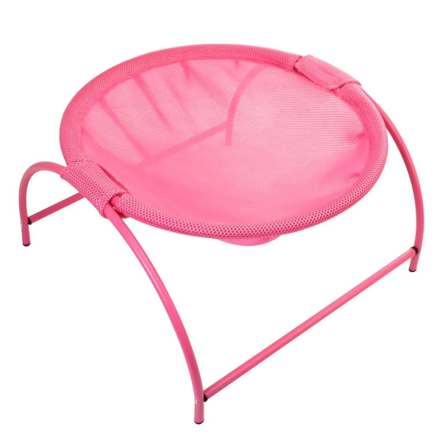 Breathable Cat Hammock Bed with Metal Frame – Cooling Cot for Indoor Cats