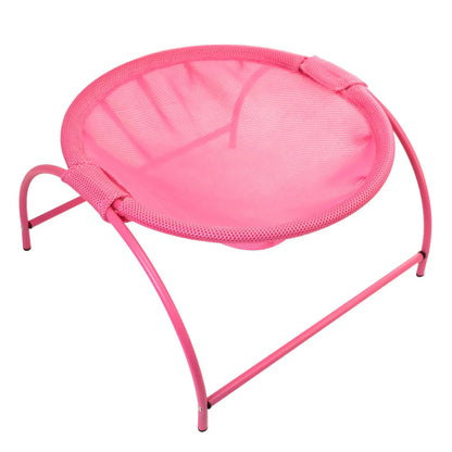 Breathable Cat Hammock Bed with Metal Frame – Cooling Cot for Indoor Cats