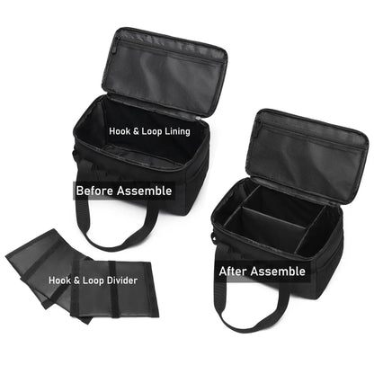 14L Tactical Camping Storage Bag – 600D Oxford, MOLLE, Waterproof Bottom, 3 Dividers, Camping Hiking Picnic