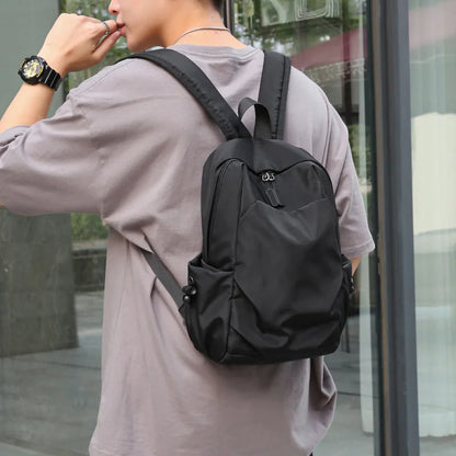 Men's Mini Backpack Water-Resistant Casual Travel School Daypack