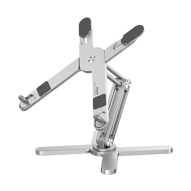 Foldable Laptop Stand 360 Degree Rotation Adjustable Aluminum Alloy Notebook Holder for 10 to 17 Inch Laptops