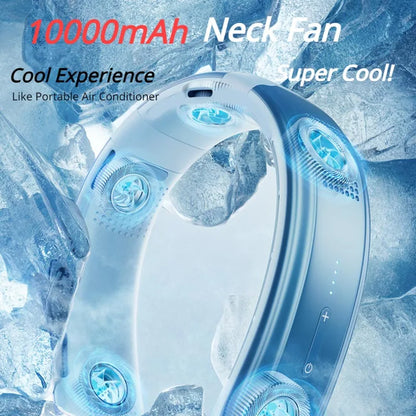 Portable Neck Fan 10000mAh Rechargeable Fan Mini 3-Speeds