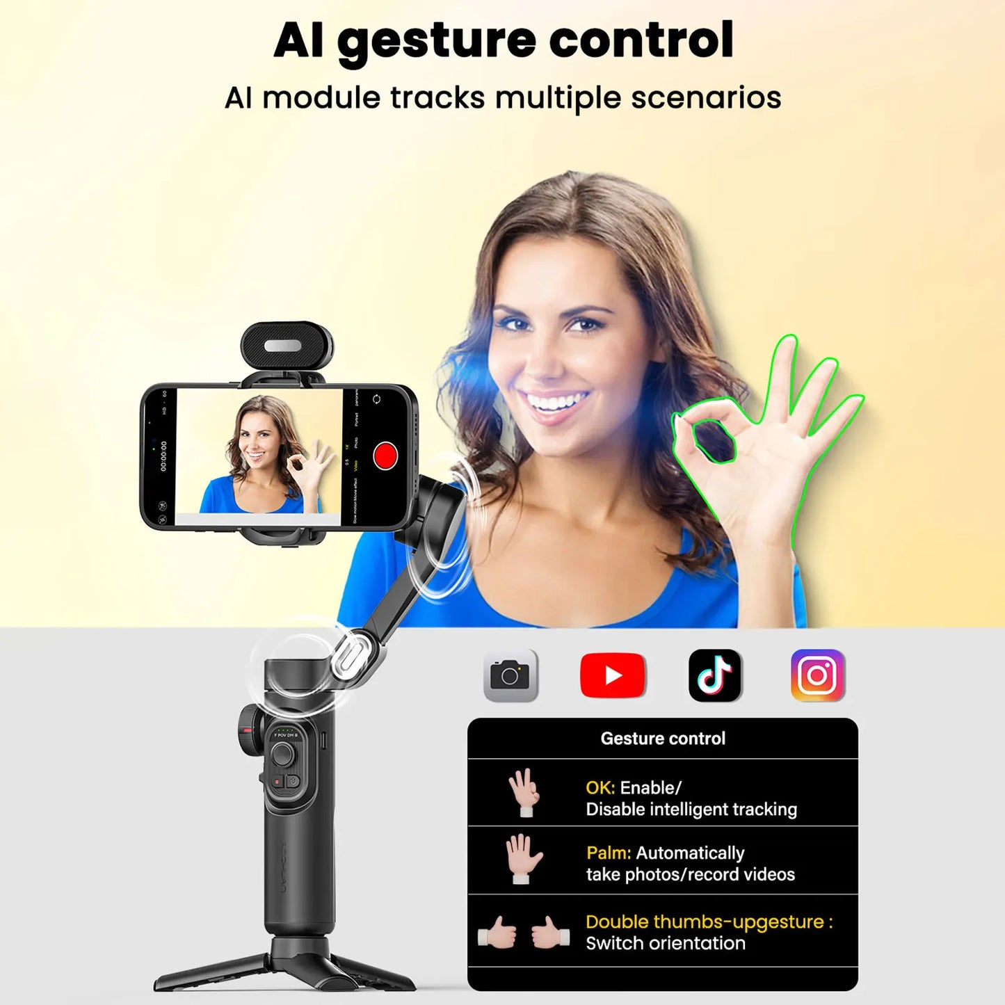 Smart XE AI Version Gimbal Stabilizer