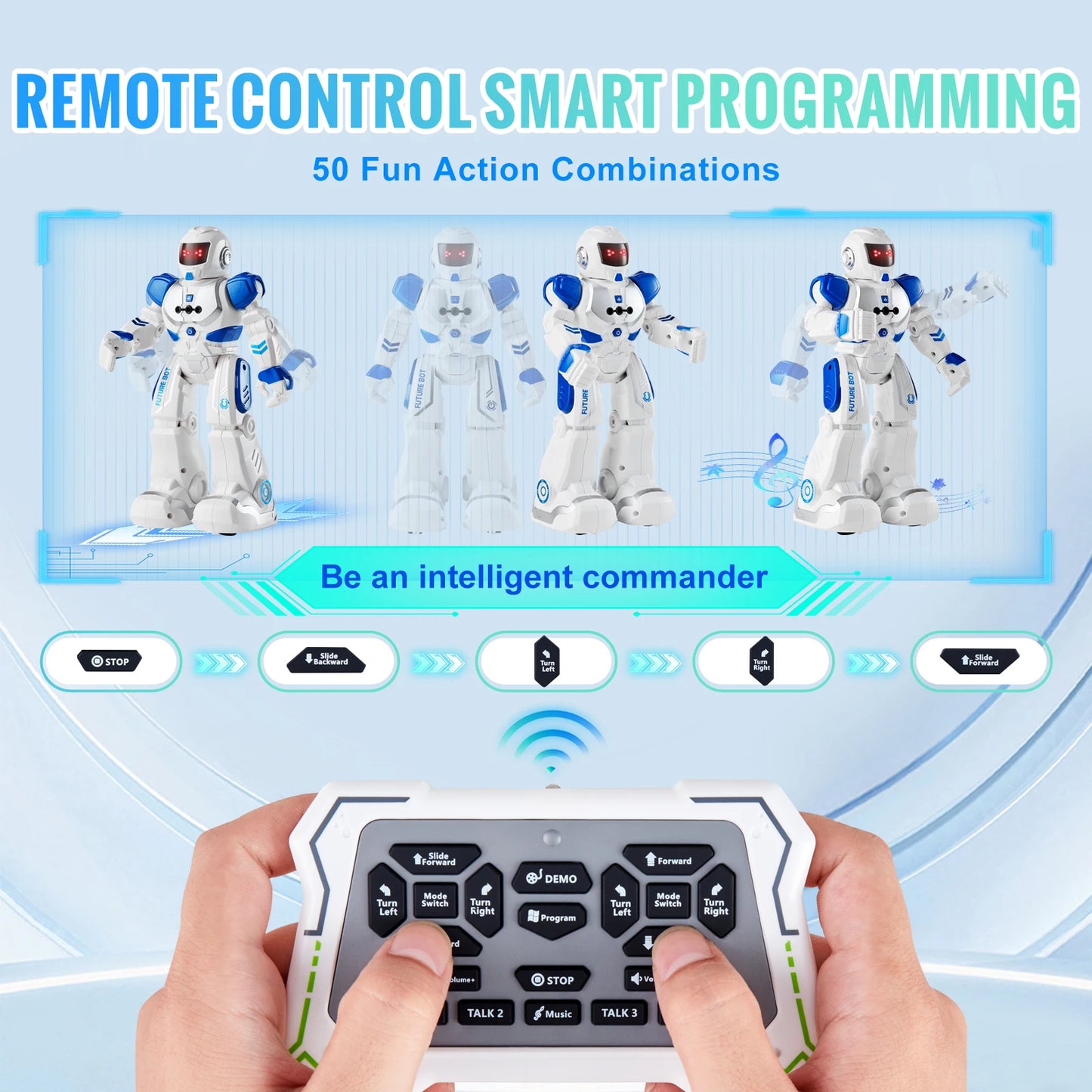RC Robot Action Walking Singing Dancing Figure