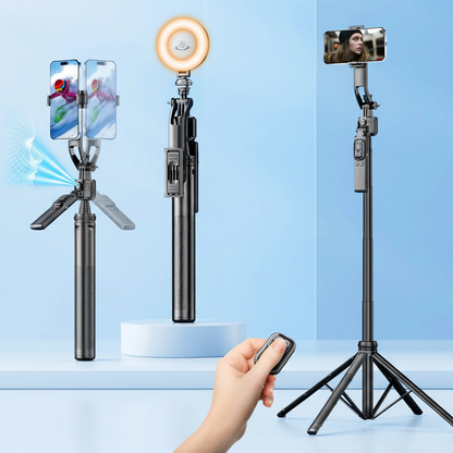 Tripod 360°Auto-Rotation AI Tracking Remote Control