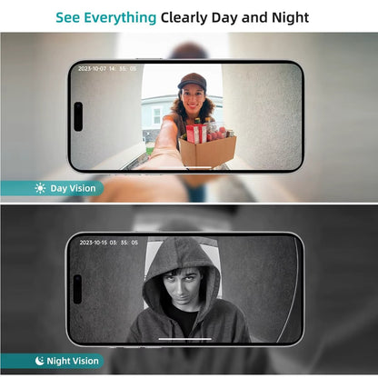 Wireless Video Doorbell Camera for Home – HD Outdoor Security