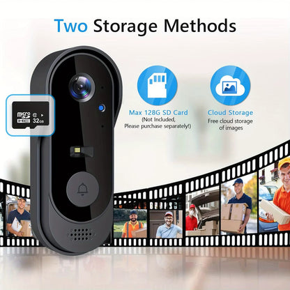 Wireless Video Doorbell Camera for Home – HD Outdoor Security