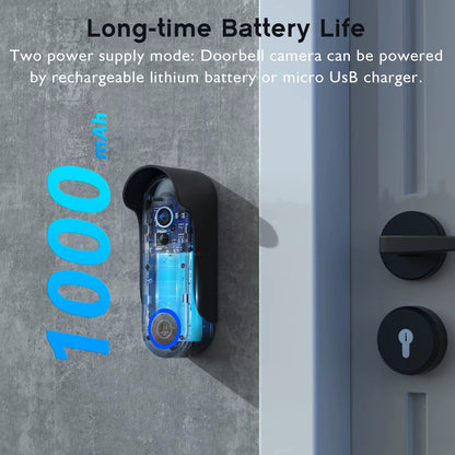 Wireless Video Doorbell Camera for Home – HD Outdoor Security