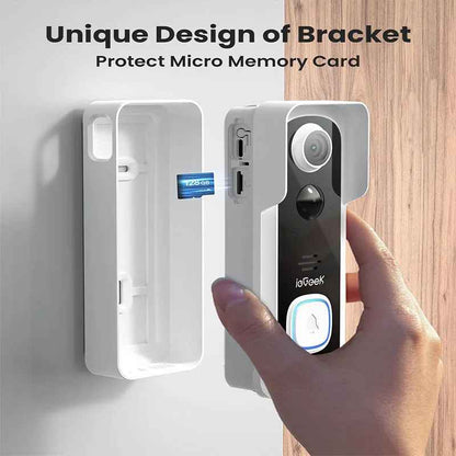 Wireless Video Doorbell Camera with Chime and Two-Way Audio (HD)
