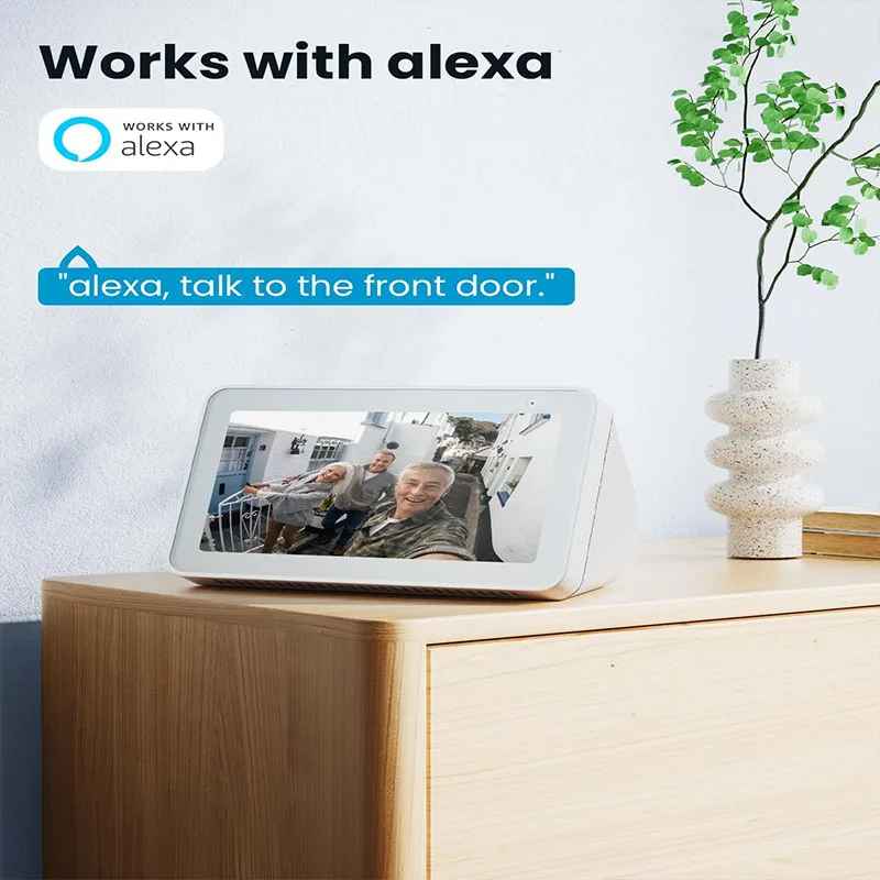 Wireless Video Doorbell Camera with Chime and Two-Way Audio (HD)