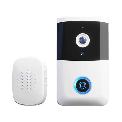 Wireless WiFi Video Doorbell Camera with IR Night Vision and Two-Way Audio (VGA)
