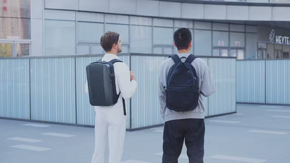 Hard Shell Laptop Backpack with Combination Lock for Business & Travel