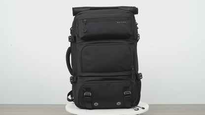 30L Anti-Theft Backpack with Detachable Sling Bag – Shoe Compartment, Laptop Sleeve