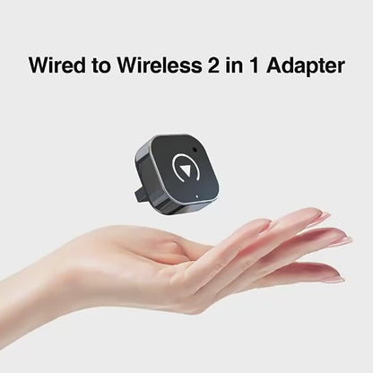 2 in 1 Wireless CarPlay Android Auto Adapter Smart USB