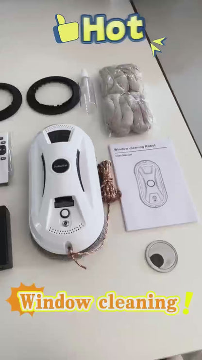 Ultra Thin Robot Vacuum Cleaner Window Cleaning